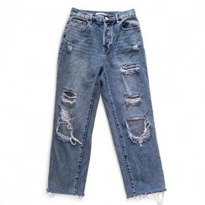 Distressed Blue Jeans Pacsun